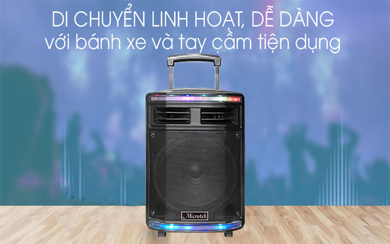 Loa kéo di động Microtek MTK-10 - Hàng chính hãng