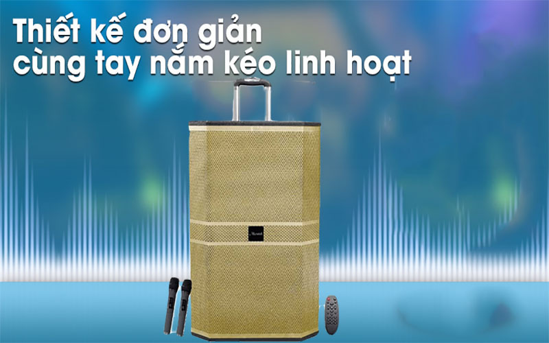 Loa kéo di động Microtek MTK 15-01 - Hàng chính hãng