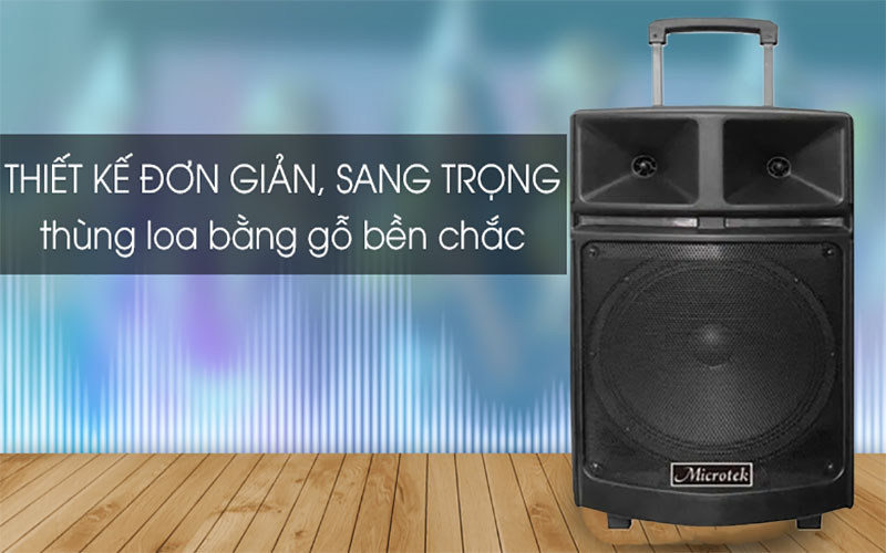 Loa kéo di động Microtek MTK-16 - Hàng chính hãng