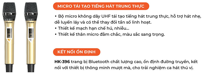 Loa kéo di dộng Paramax Dansing HK-396 - Hàng chính hãng