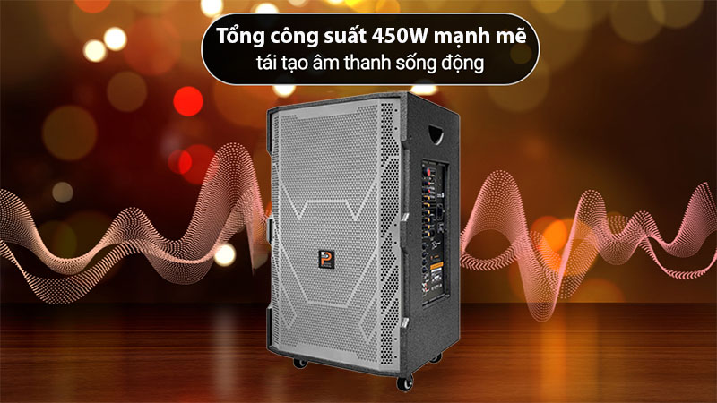 Loa kéo di động Prosing W15-Super 10 - Hàng chính hãng