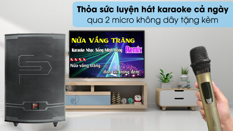 Loa kéo di động ProSing W15 TITAN PLUS - Hàng chính hãng