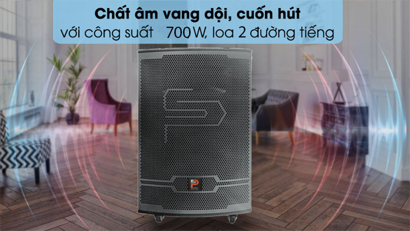 Loa kéo di động ProSing W15 TITAN PLUS - Hàng chính hãng