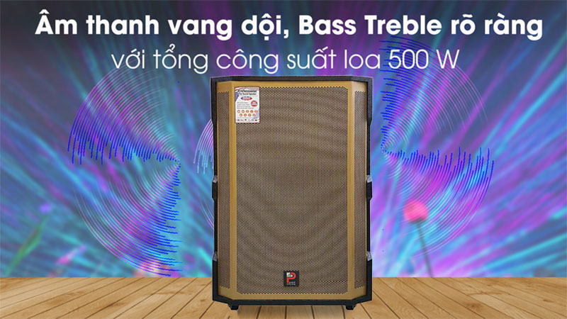 Loa kéo di động Prosing W18C - Hàng chính hãng