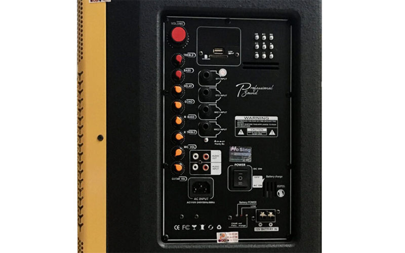 Loa kéo di động Prosing W12 Infinity - Hàng chính hãng