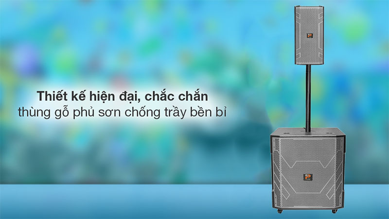 Chất liệu của Loa kéo di động Prosing W15-COT 10