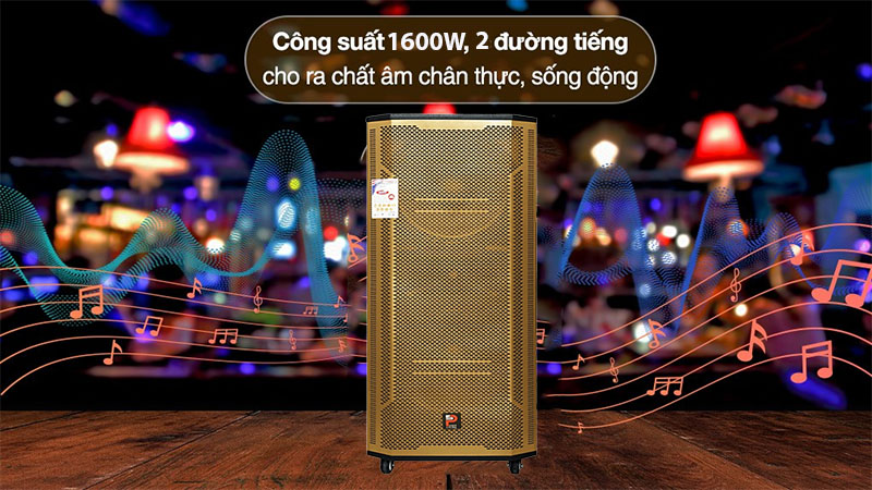 Loa kéo di động Prosing W215B - Hàng chính hãng