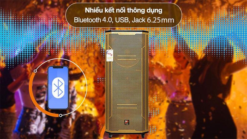 Loa kéo di động Prosing W215B - Hàng chính hãng