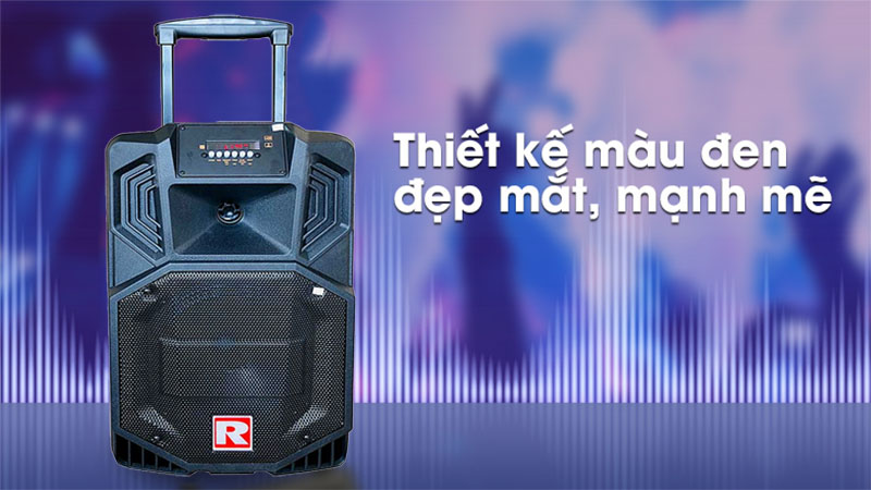 Thiết kế của Loa kéo di động Ronamax V8