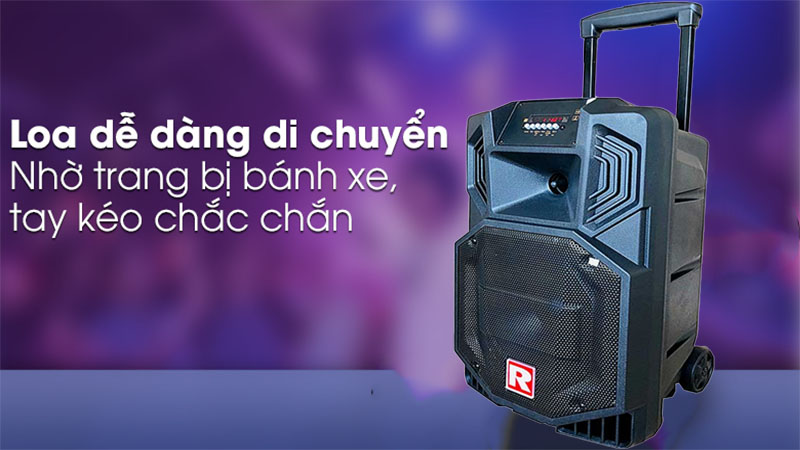 Tính linh hoạt của Loa kéo di động Ronamax V8