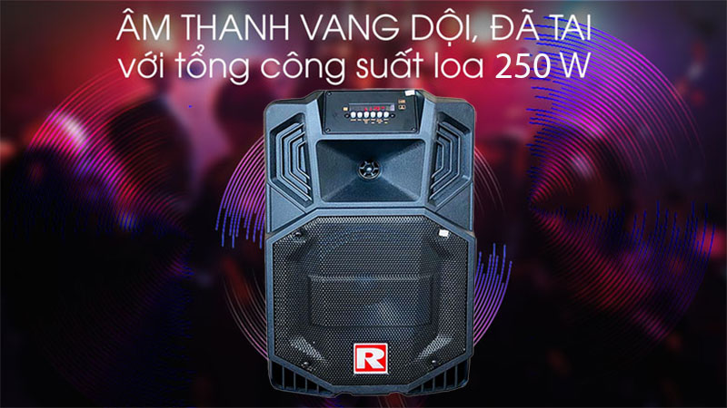 Công suất của Loa kéo di động Ronamax V8