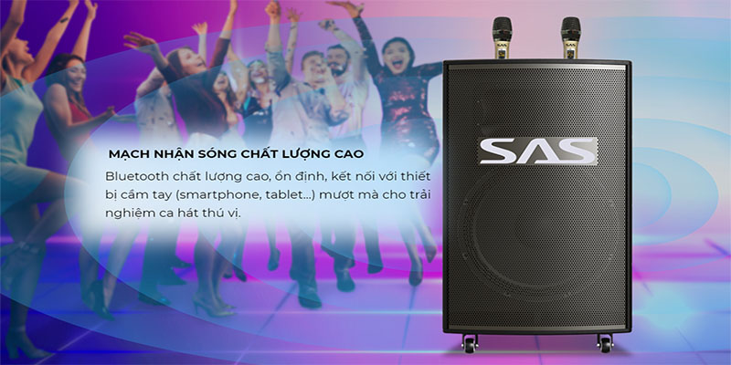 Loa kéo di động SAS CARA-66 - Hàng chính hãng
