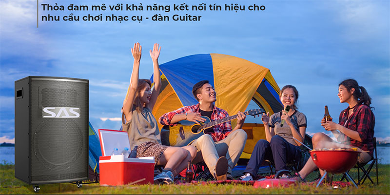 Loa kéo di động SAS CARA-66 - Hàng chính hãng