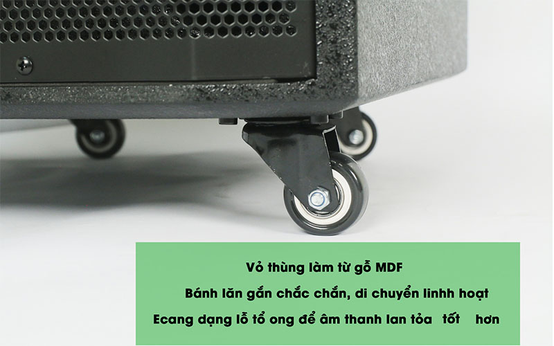 Loa kéo di động VinaKTV Bosselec M6015 - Hàng chính hãng