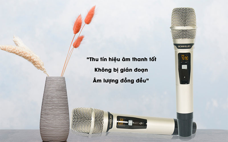 Loa kéo di động VinaKTV Bosselec M6015 - Hàng chính hãng