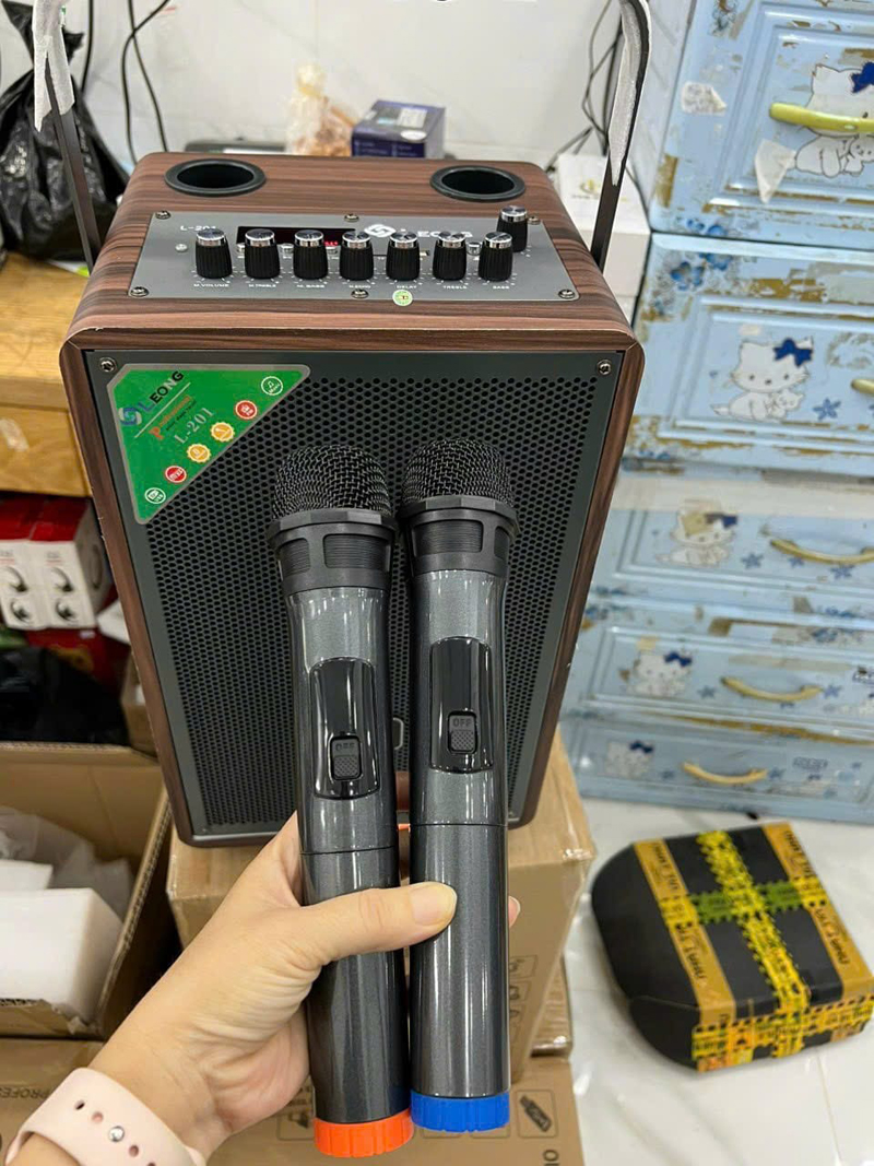 Loa kéo di động Leong L-201 - Hàng chính hãng