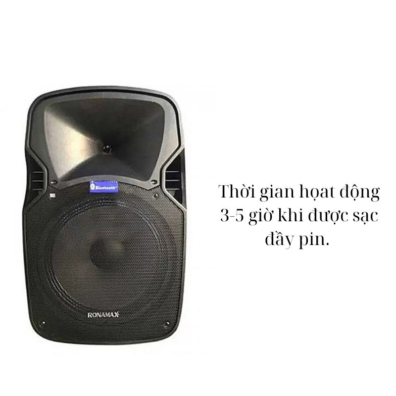 Thời gian sử dùn kéo dài từ 3-5 tiếng sau khi sạc đầy pin