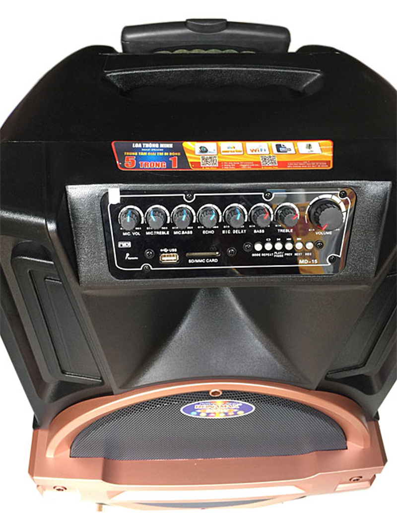 Loa kéo di động Ronamax MDX15 - Hàng chính hãng