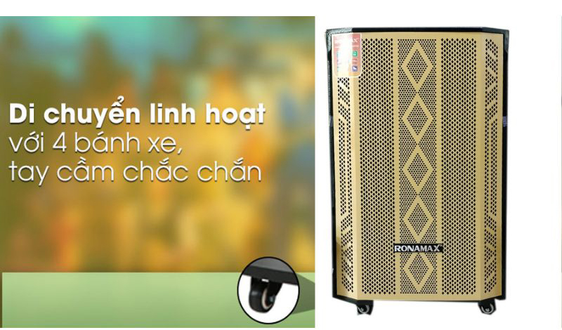 Loa kéo di động Ronamax MQ15 - Hàng chính hãng