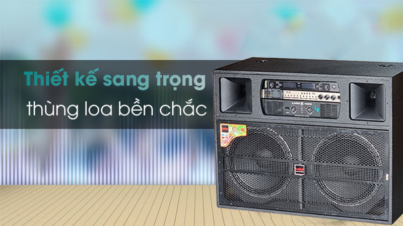 Loa kéo điện công suất lớn Lovina KDR2152 - Hàng chính hãng