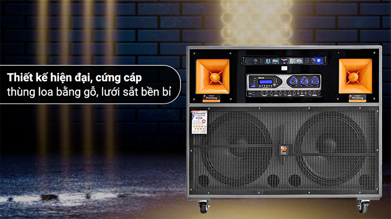 Loa kéo tủ điện Prosing W-J97 - Hàng chính hãng