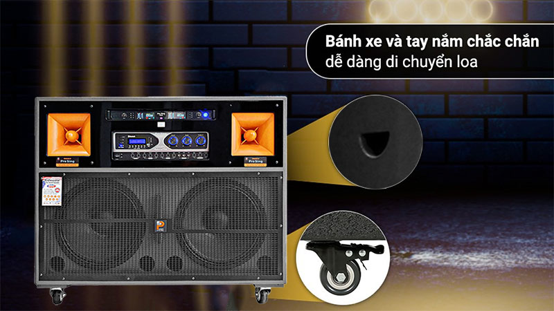 Loa kéo tủ điện Prosing W-J97 - Hàng chính hãng