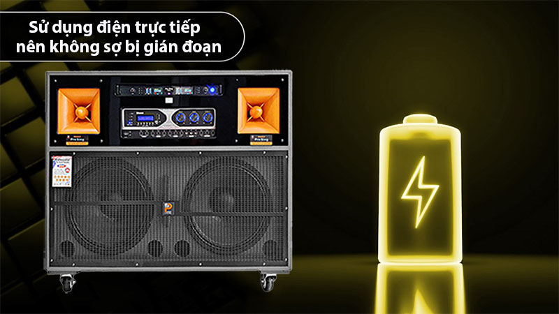 Loa kéo tủ điện Prosing W-J97 - Hàng chính hãng