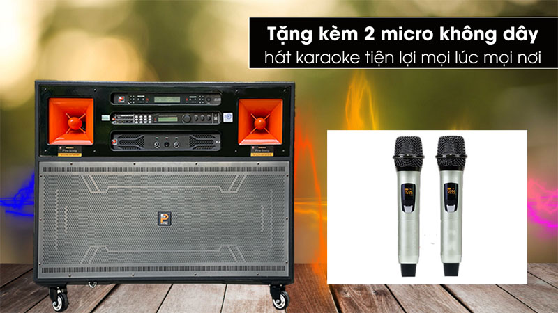 Loa kéo tủ điện Prosing W-J97 PRO - Hàng chính hãng