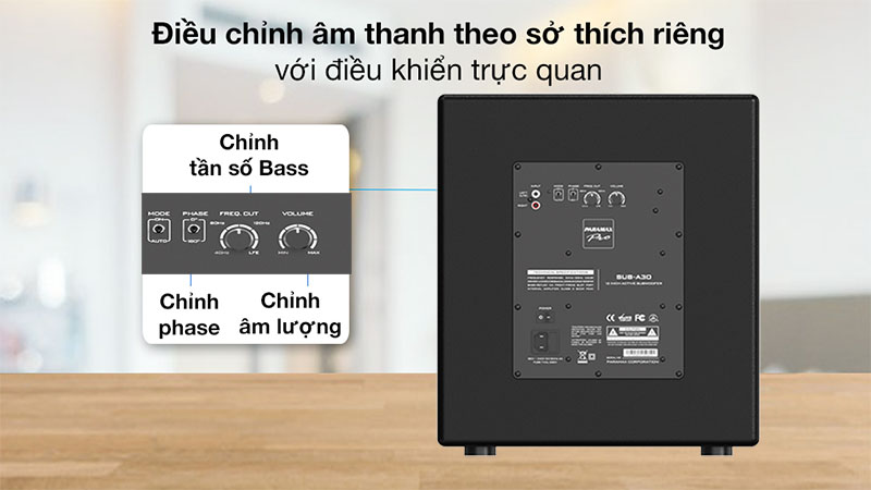 Loa siêu trầm Paramax SUB-A30 - Hàng chính hãng