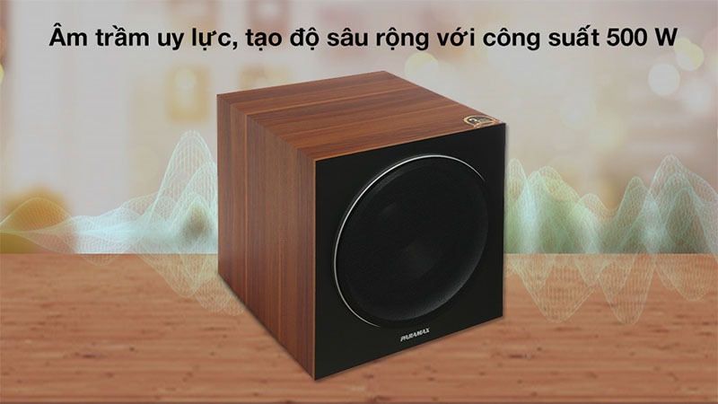 Công suất của Loa siêu trầm Paramax SW-1800