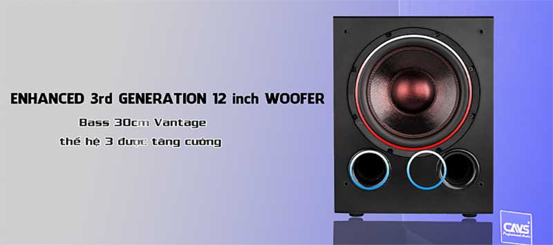 Loa Sub CAVS 450E Bass 30 Active - Hàng chính hãng
