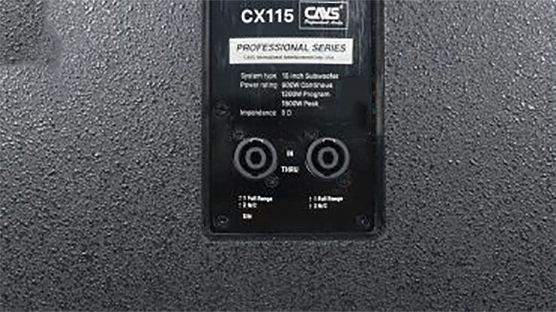 Loa Sub CAVS CX115 - Hàng chính hãng