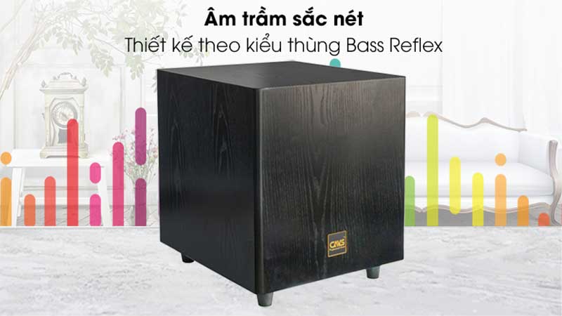Loa Sub CAVS KL12 Bass 30 Active - Hàng chính hãng
