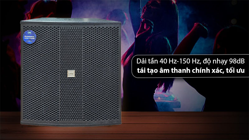 Loa sub CAVS MS118 - Hàng chính hãng