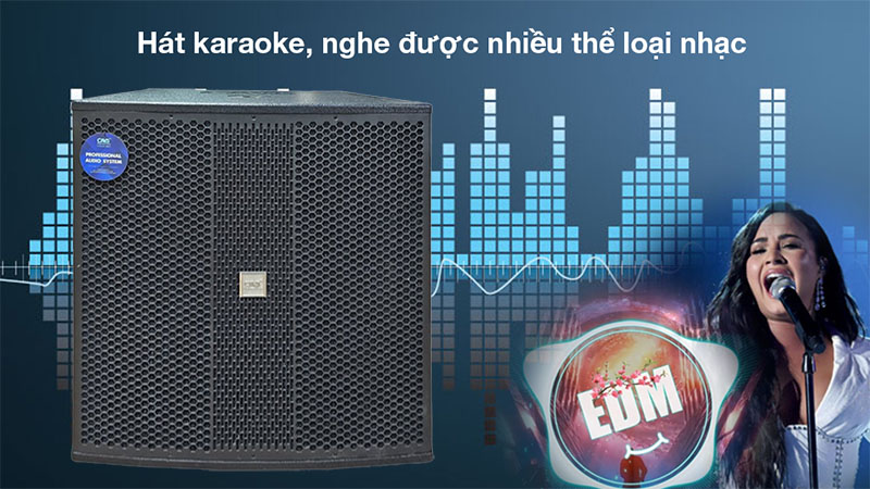 Loa sub CAVS MS118 - Hàng chính hãng