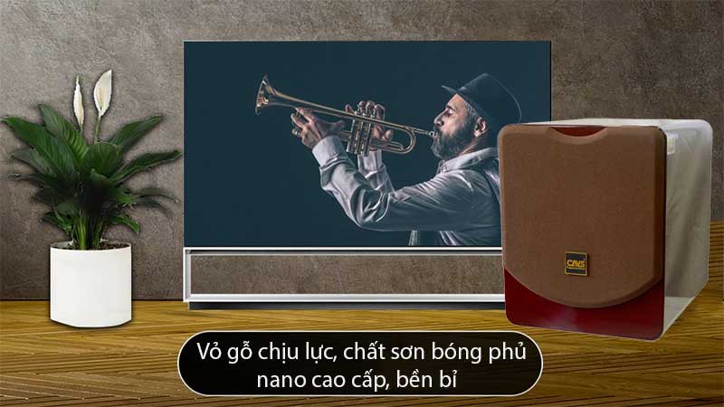 Chất liệu của Loa sub CAVS SA815 Bass 40 Active