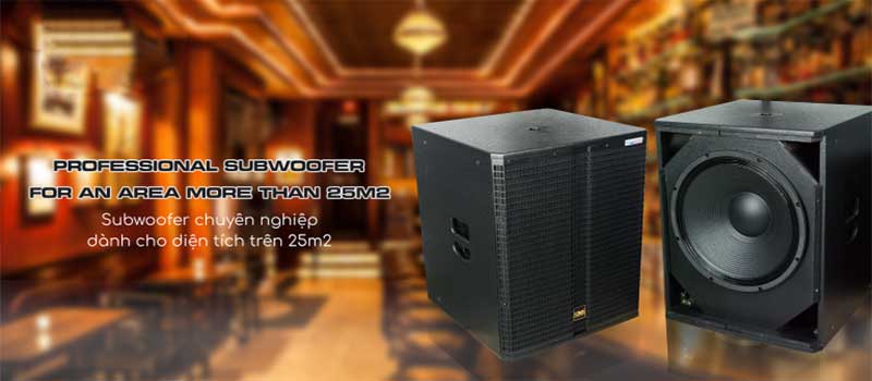 Loa sub CAVS SK718 bass 50 Passive - Hàng chính hãng