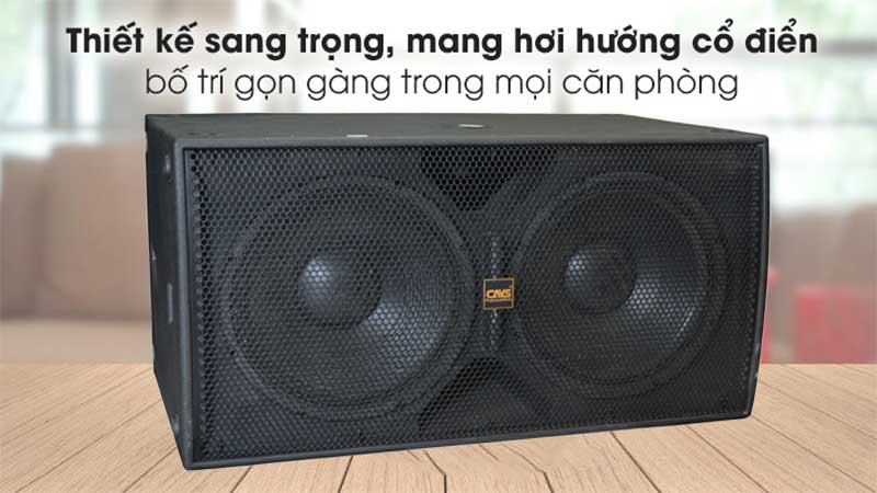 Loa sub CAVS SKD715 bass 40 kép Passive - Hàng chính hãng