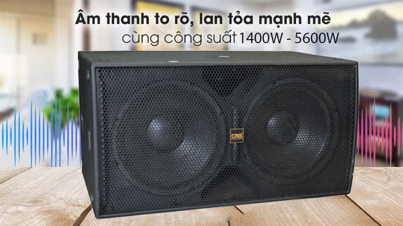Loa sub CAVS SKD715 bass 40 kép Passive - Hàng chính hãng