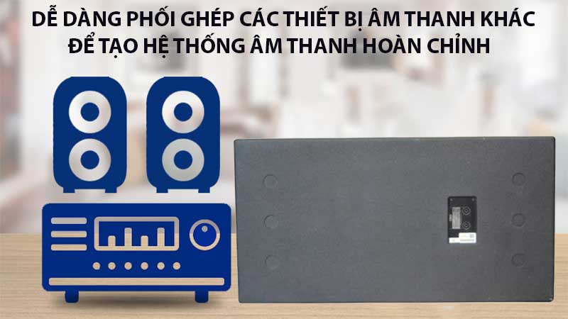 Loa sub CAVS SKD715 bass 40 kép Passive - Hàng chính hãng