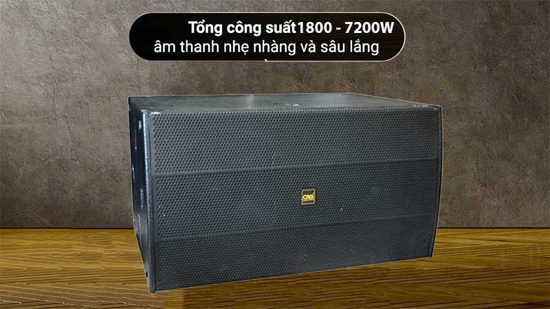 Loa sub CAVS SKD718 bass 50 kép Passive - Hàng chính hãng