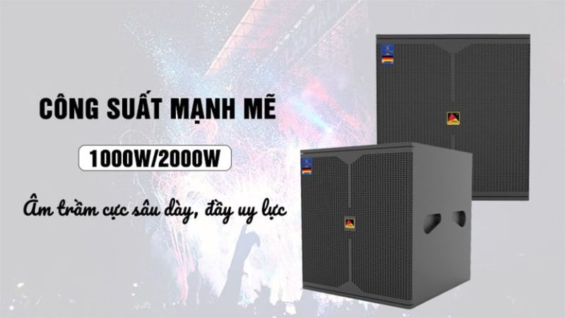 Loa sub Eudac BW-18 - Hàng chính hãng