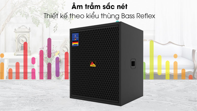 Loa sub Eudac SW-12A - Hàng chính hãng