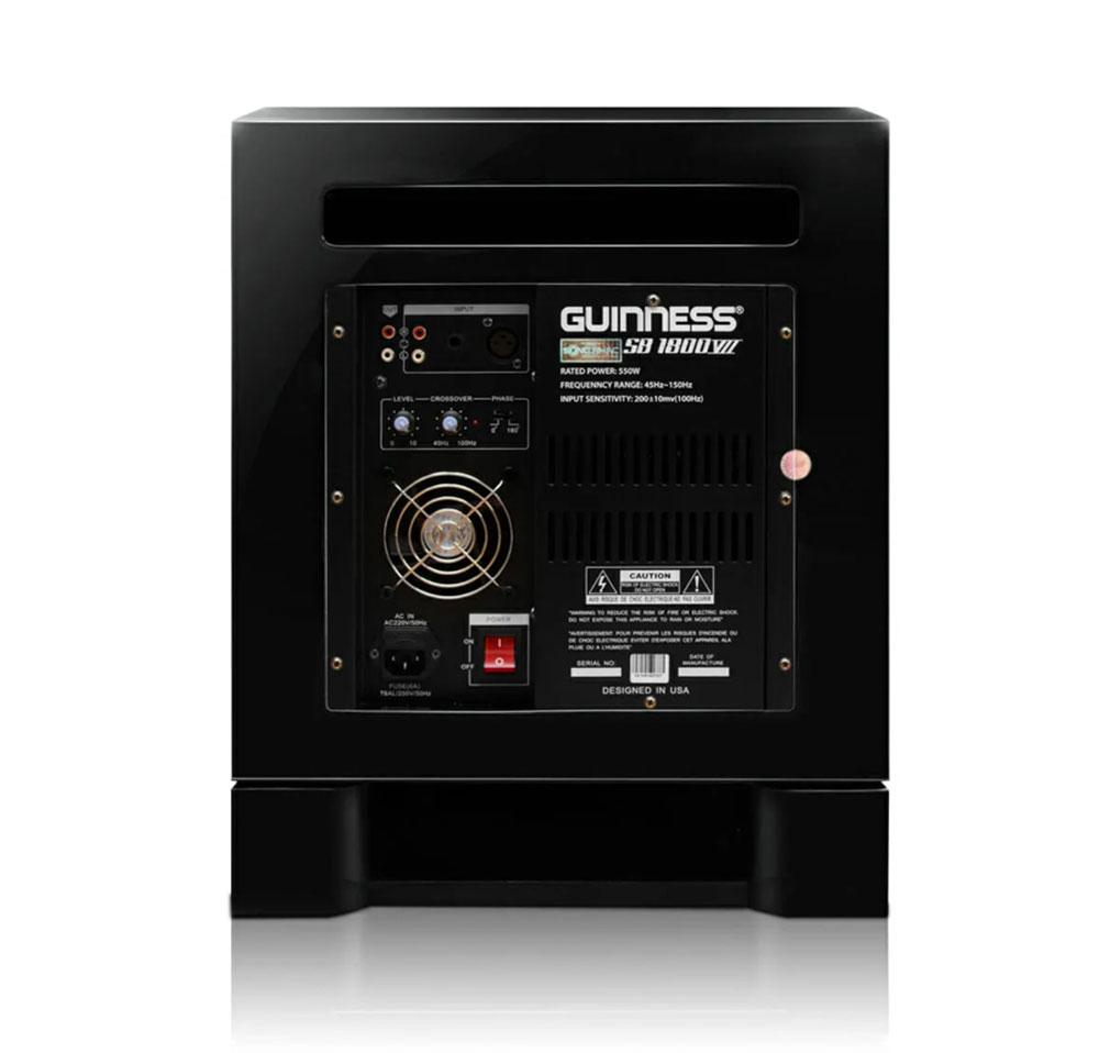 Loa Sub GUINNESS SB - 1800VII - Hàng chính hãng