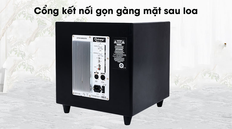 Thiết kế bảng điều khiển của Loa sub điện Arirang AS-V
