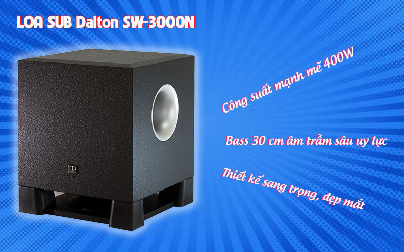 Loa sub Dalton SW-3000N - Hàng chính hãng