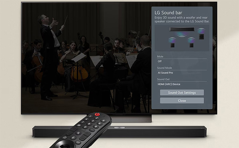 Loa thanh LG S60T - Hàng chính hãng