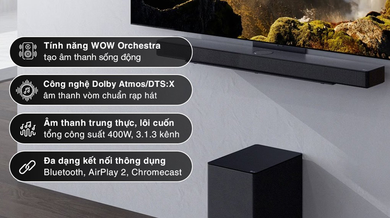 Loa thanh LG SC9S - Hàng chính hãng