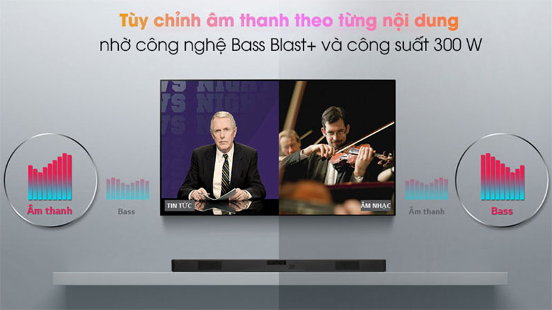 Loa thanh soundbar LG SL4 - Hàng chính hãng