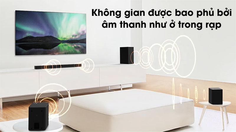 Loa thanh soundbar LG SN5R - Hàng chính hãng